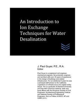Paperback An Introduction to Ion Exchange Techniques for Water Desalination Book
