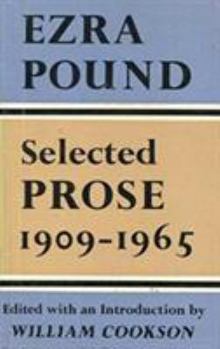 Paperback Selected Prose 1965 Book