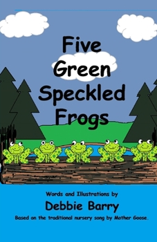 Paperback Five Green Speckled Frogs Book