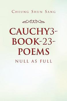 Paperback Cauchy3-Book-23-Poems Book