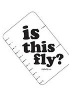 Hardcover The official alphafly guidebook: is this fly? Book