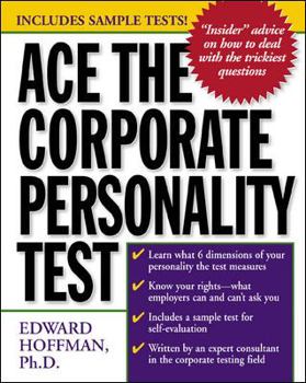 Paperback Ace the Corporate Personality Test Book