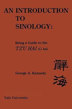 Paperback An Introduction to Sinology Book