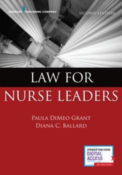 Paperback Law for Nurse Leaders Book