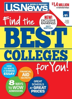 Paperback Best Colleges 2017: Find the Best Colleges for You! Book