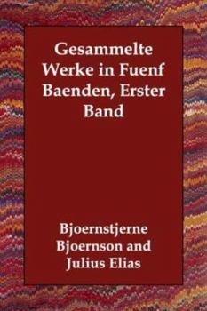 Paperback Gesammelte Werke in Fuenf Baenden, Erster Band [German] Book