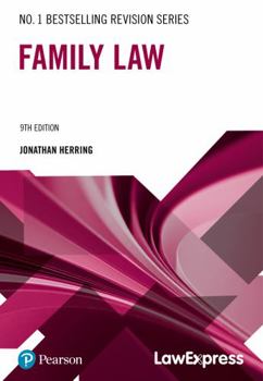 Paperback Law Express Revision Guide: Family Law Book