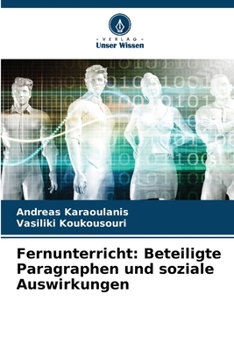 Paperback Fernunterricht: Beteiligte Paragraphen und soziale Auswirkungen [German] Book