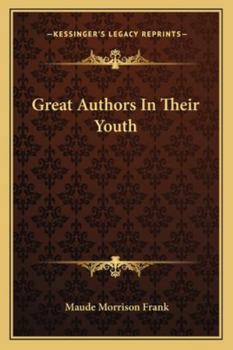 Paperback Great Authors In Their Youth Book