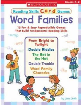 Reading Skills Card Games: Word Families