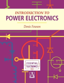 Paperback Introduction to Power Electronics Book