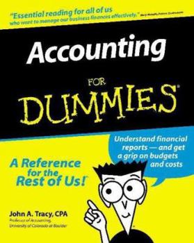 Paperback Accounting for Dummies: A Reference for the Rest of Us Book