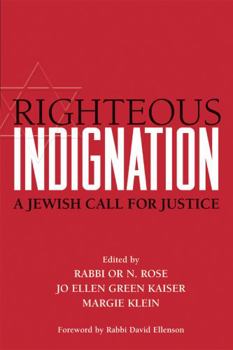 Paperback Righteous Indignation: A Jewish Call for Justice Book