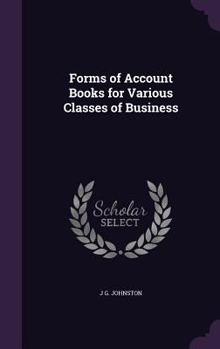 Hardcover Forms of Account Books for Various Classes of Business Book