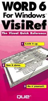 Paperback Word 6 for Windows: Visiref Book