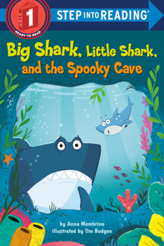 Paperback Big Shark, Little Shark, and the Spooky Cave Book