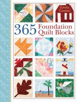 Hardcover 365 Foundation Quilt Blocks Book