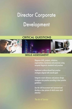 Paperback Director Corporate Development Critical Questions Skills Assessment Book