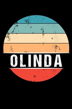Paperback Olinda: 100 Pages 6 'x 9' - Travel Journal or Notebook Book