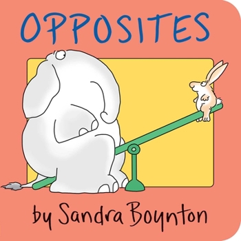 Board book Opposites Book