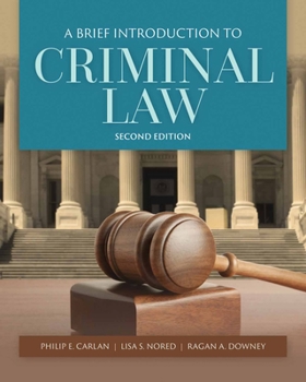 Paperback A Brief Introduction to Criminal Law Book