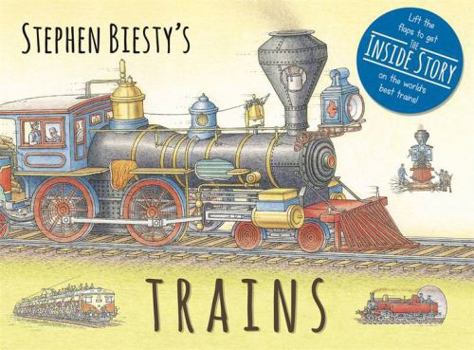 Hardcover Stephen Biestys Trains Book