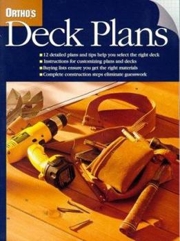 Paperback Ortho's Deck Plans Book