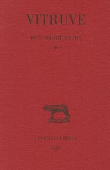 Paperback Vitruve, de l'Architecture: Livre V [French] Book