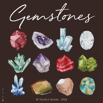 Calendar Gemstones 2024 12 X 12 Wall Calendar Book