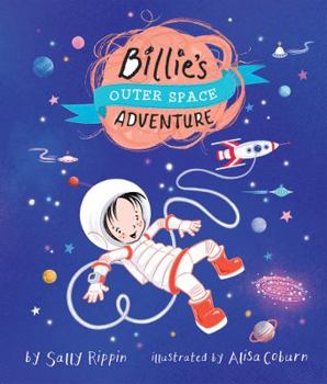 Hardcover Billie's Outer Space Adventure Book