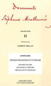 Documents Stephane Mallarme - Nouvelle Serie II (French Edition)