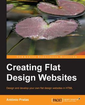 Paperback Creating Flat Design Websites Book