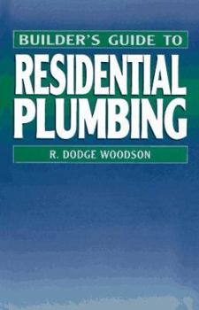 Hardcover Builder's Guide to Residential Plumbing Book