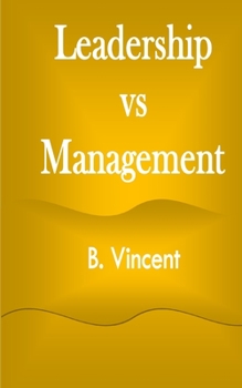 Paperback Leadership vs Management Book