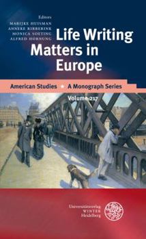 Hardcover Life Writing Matters in Europe Book