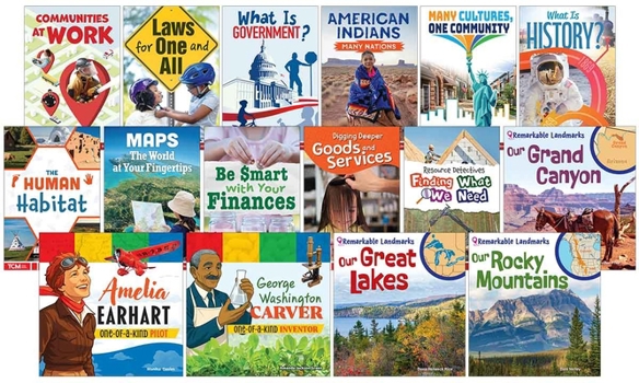 Paperback Social Studies Today Grade 2 16-Book Set Book