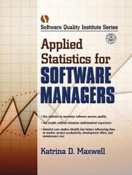 Paperback Applied Statistics for Software Managers Book