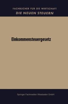 Paperback Einkommensteuergesetz [German] Book