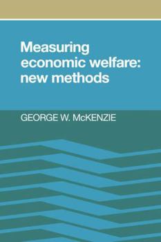 Paperback Measuring Economic Welfare: New Methods Book