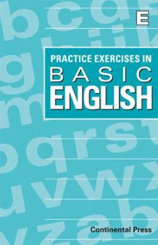 Paperback English Workbook: Practice Exercises in Basic English, Level E - 5th Grade Book