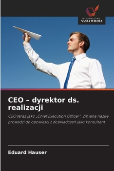 Paperback CEO - dyrektor ds. realizacji [Polish] Book