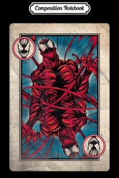 Composition Notebook: Carnage Playing Card Graphic  Journal/Notebook Blank Lined Ruled 6x9 100 Pages