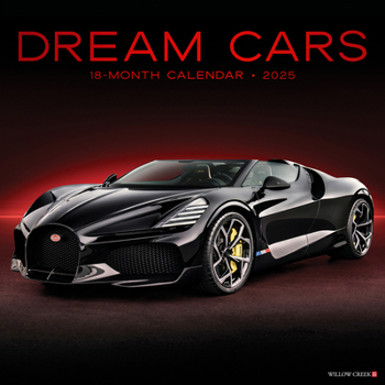 Unknown Binding Dream Cars 2025 12 X 12 Wall Calendar (Foil Stamped Cover) Book