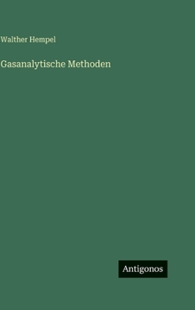 Hardcover Gasanalytische Methoden [German] Book