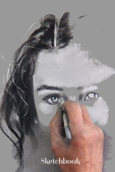 Sketchbook: Portrait Design - A 6x9 sketchpad with 100 blank pages to draw, sketch, doodle or whatever.