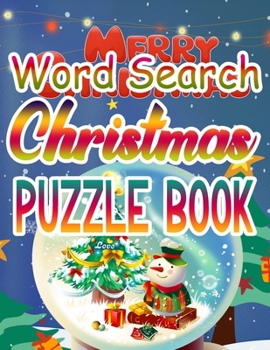 Paperback Word Search Christmas Puzzle Book: Holiday Fun for Adults and Kids Book