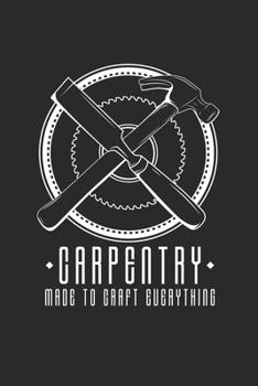 Notizbuch: Schreiner Tischler Zimmermann Notizheft A5 liniert 120 Seiten I Geschenk für Handwerker Zimmerer I Auftragsbuch Tagebuch für Werkstatt I Werkzeuge und Holz Liebhaber (German Edition)