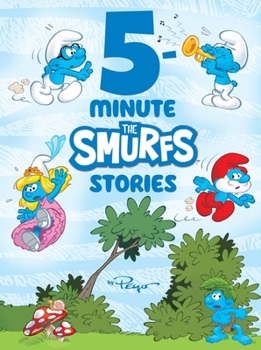 Hardcover 5-Minute Smurfs Stories Book