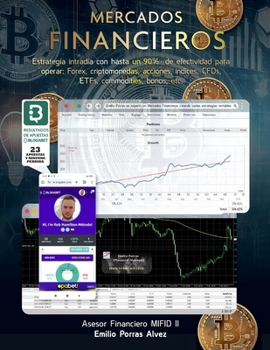 MERCADOS FINANCIEROS, Estrategia Intradía con Hasta un 90% de Efectividad para Operar: Forex, Criptomonedas, Acciones, Indices, CFDs, ETFs, Commodities, Bonos, etc. (Spanish Edition)
