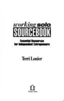 Paperback Working Solo Sourcebook (Trade) Book